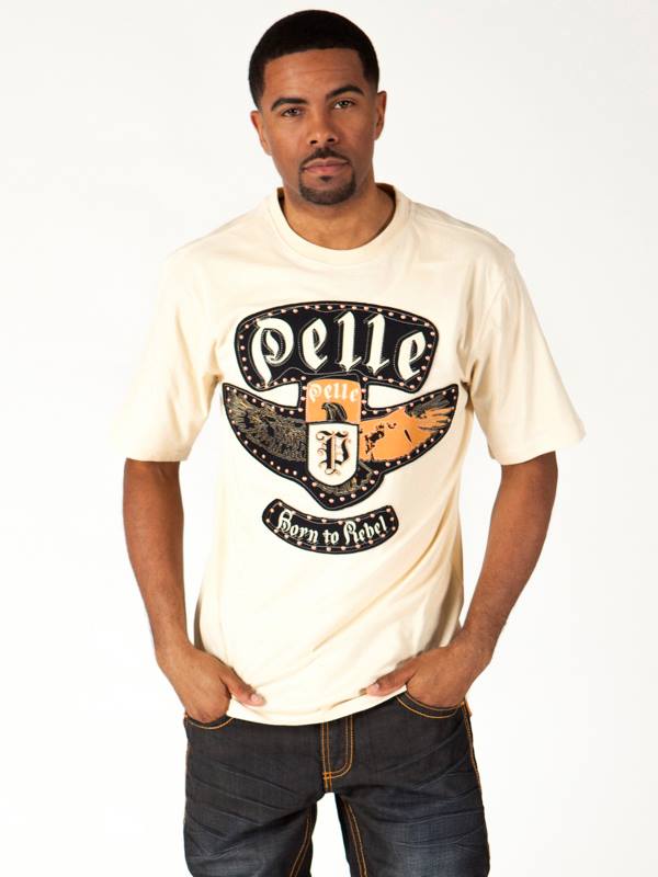 Exclusive Pelle Pelle Cream White T Shirt view 1