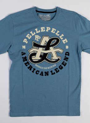 Exclusive Pelle Pelle Blue T Shirt