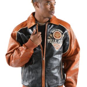 Brown Pelle Pelle MB World Famous Jacket view 2
