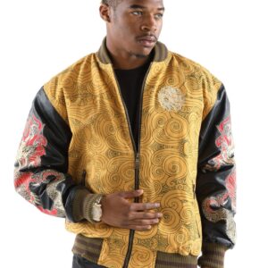 Pelle Pelle Dragon Heart Varsity Jacket