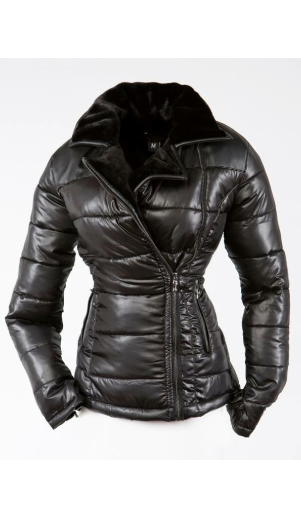 Authentic Pelle Pelle Black Puffer Jacket