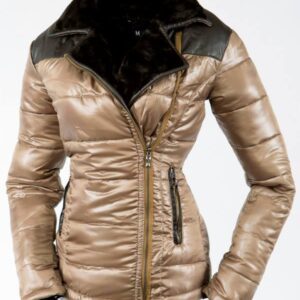 Exclusive Pelle Pelle Golden Puffer Jacket