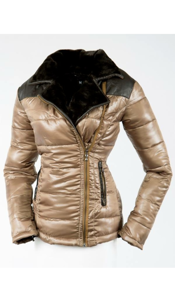 Exclusive Pelle Pelle Golden Puffer Jacket