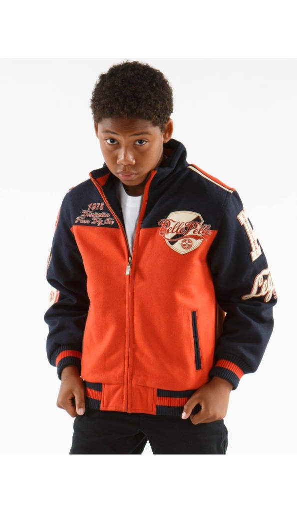 Pelle Pelle Domination Kids Orange Jacket