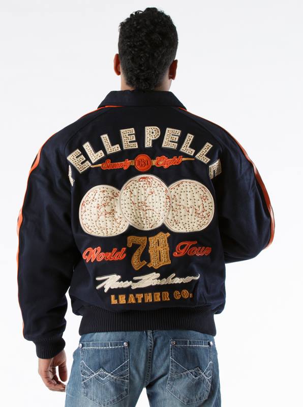 Pelle Pelle World Tour MB Black Wool Jacket view 1