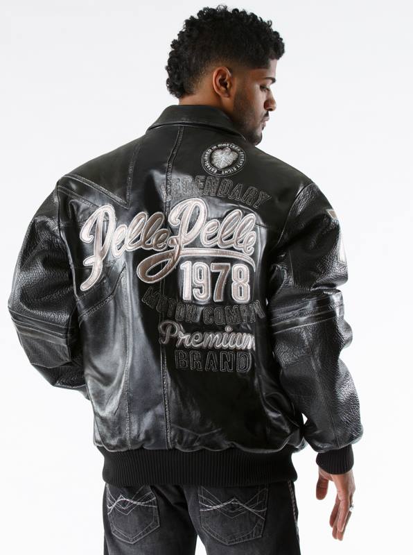 Pelle Pelle Black Legendary Leather Jacket