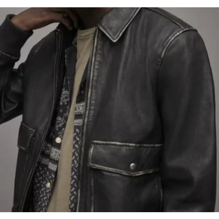 Pelle Pelle Black Leroy Men Leather Jacket view 2