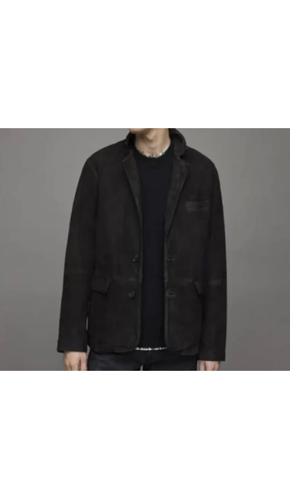 Pelle Pelle Black Leather Men Hoku Jacket