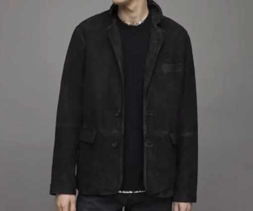 Pelle Pelle Black Leather Men Hoku Jacket