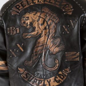 Brown Pelle Pelle Supply Co. Leather Jacket view 3