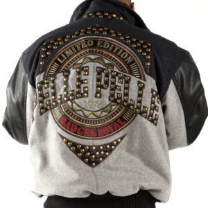 Pelle Pelle Badged Royal Stud Wool Jacket