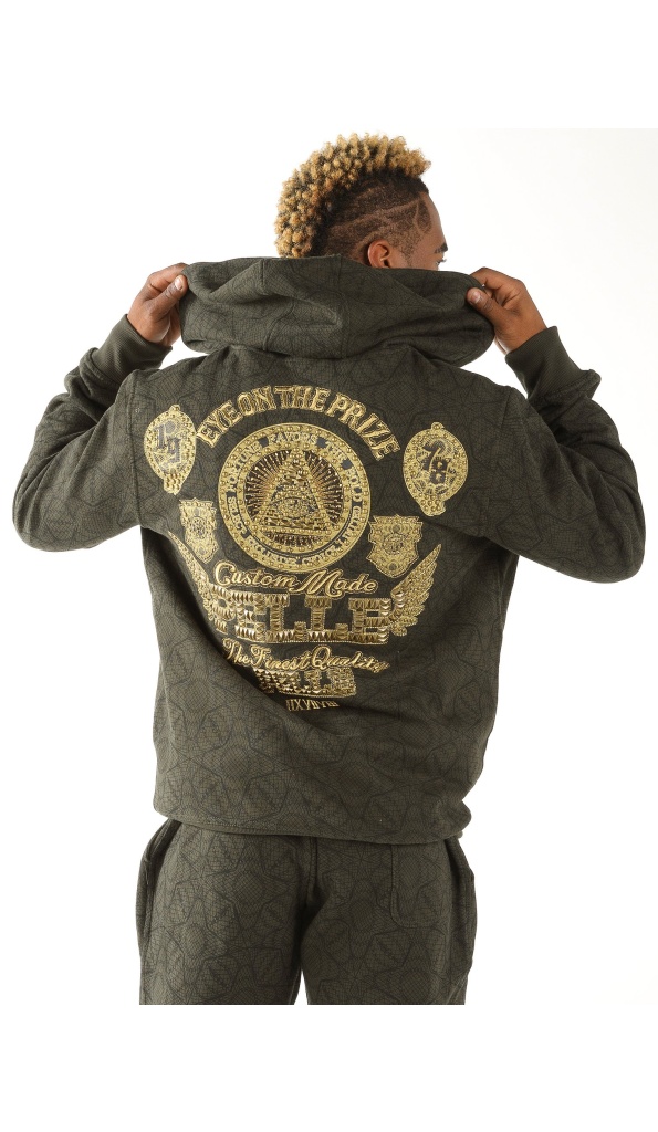 Pelle Pelle Eye On The Prize Green Tracksuit