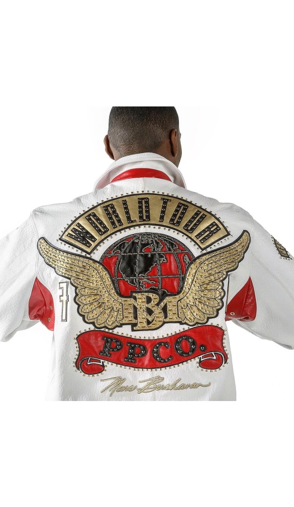 White Pelle Pelle World Tour Leather Jacket