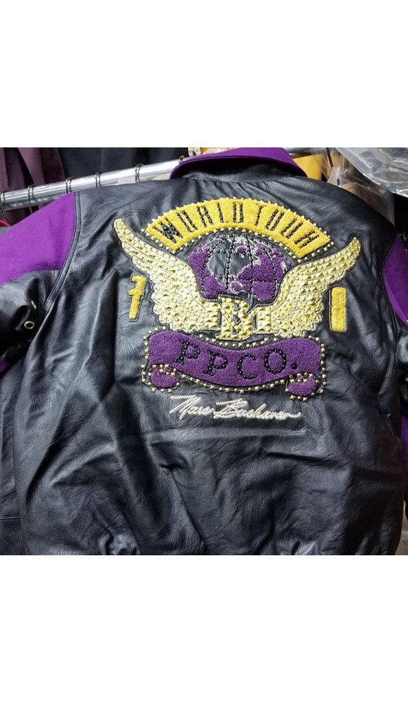 Pelle Pelle World Tour Purple Leather Jacket