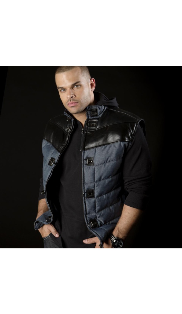 Pelle Pelle Sleeveless Men Puffer Jacket