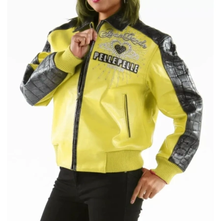 Pelle Pelle Unrivaled Yellow Women MB Jacket
