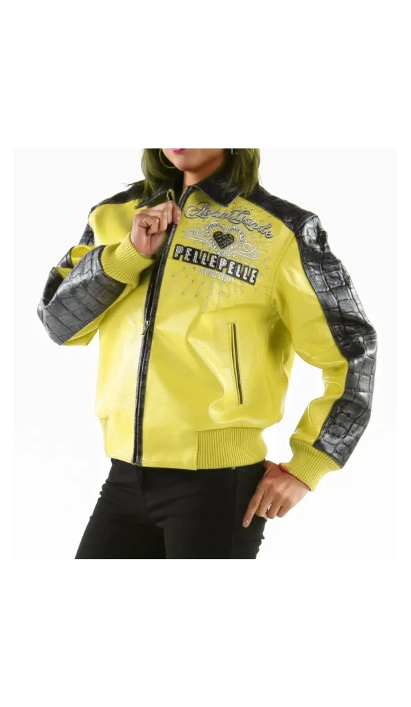 Pelle Pelle Unrivaled Yellow Women MB Jacket