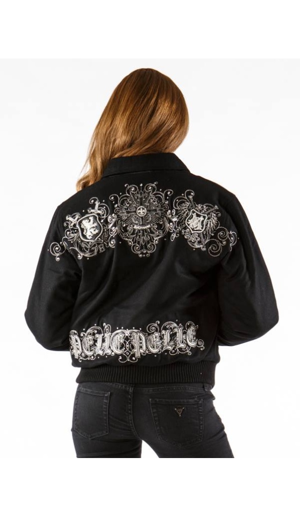 Pelle Pelle Black Encrusted MB Women Jacket