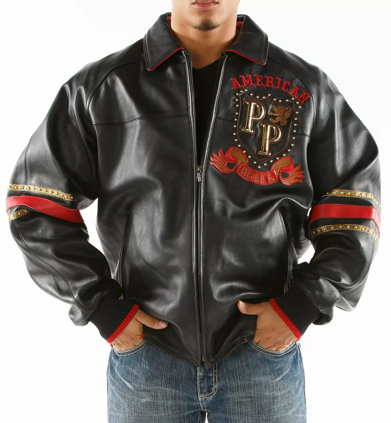 Pelle Pelle American Rebel Men Leather Jacket