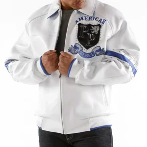 Pelle Pelle White American Rebel MB Jacket view 2