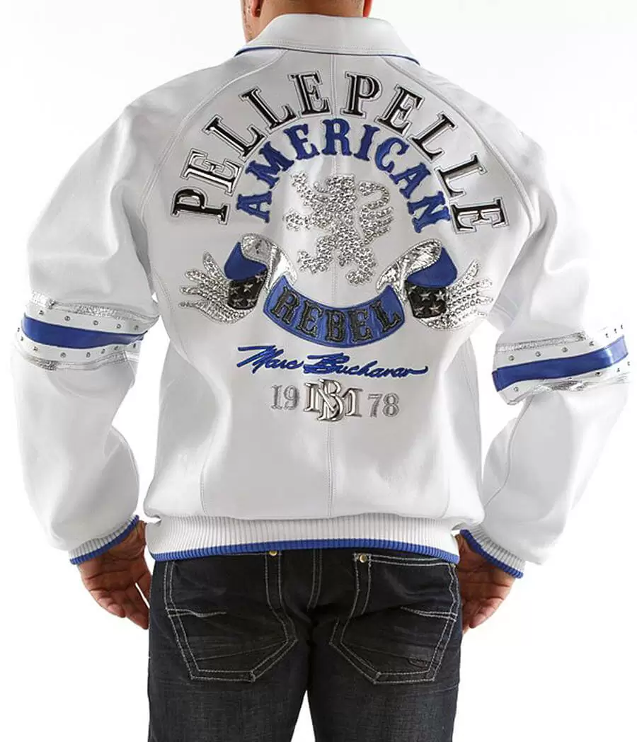 Pelle Pelle White American Rebel MB Jacket