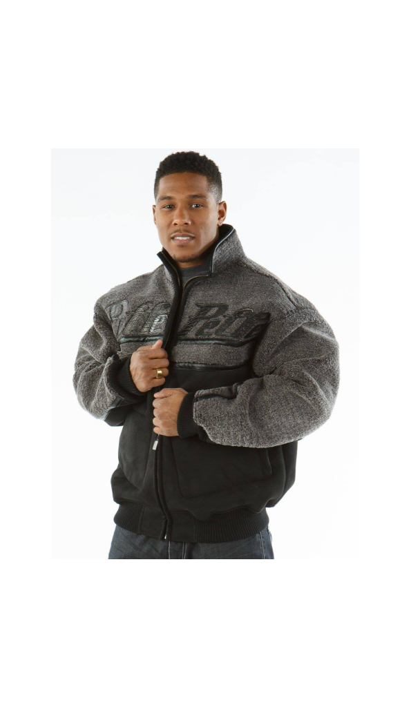 Pelle Pelle Men Reverse Fur Wool Jacket