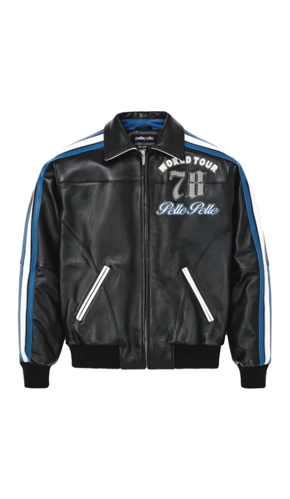 Pelle Pelle Men World Tour Black Plush Jacket