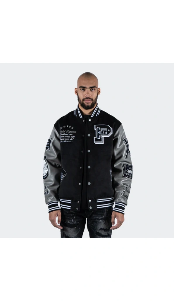 Pelle Pelle Wool World Famous Varsity Jacket
