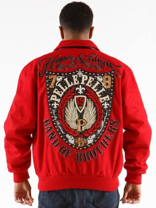 Pelle Pelle MB Band Of Brothers Red Jacket