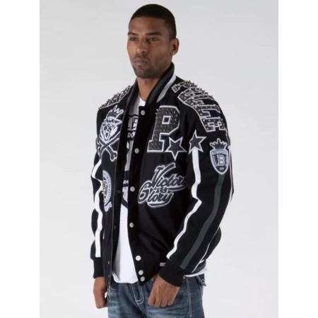 Pelle Pelle 35th Anniversary Varsity Jacket view 2