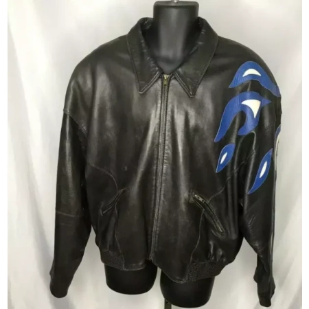 Pelle Pelle Cool Dragon Black Leather Jacket view 2