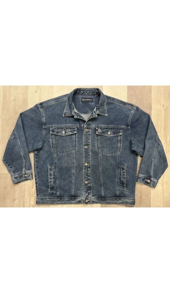 Pelle Pelle Blue Men Denim Mb Jacket
