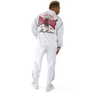 White Pelle Pelle Marc Buchanan Warmup Tracksuit