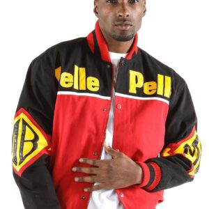 Pelle Pelle Red Black Soda Club Wool Jacket view 2