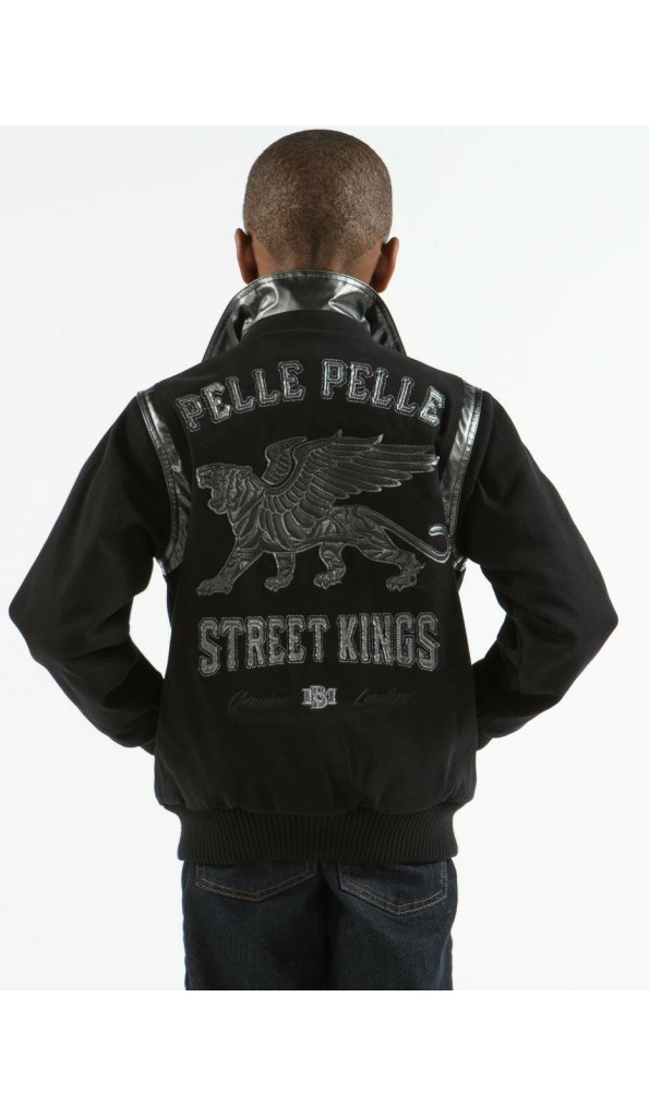 Pelle Pelle Street King Kids Leather Jacket