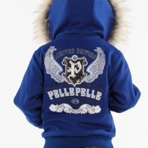 Pelle Pelle Legend Series Blue Wool Jacket