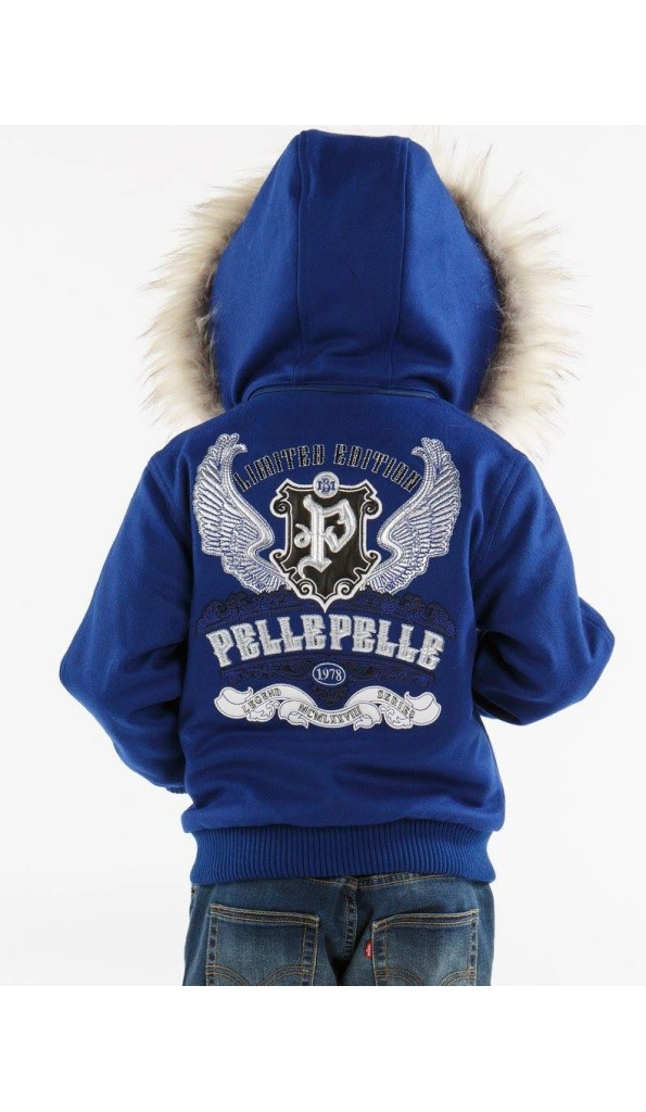 Pelle Pelle Legend Series Blue Wool Jacket