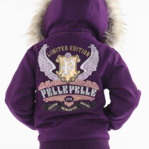 Pelle Pelle Legend Series Purple Wool Jacket