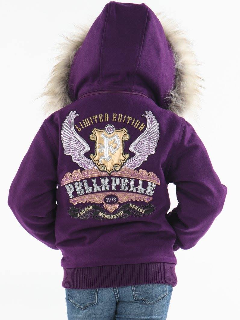 Pelle Pelle Legend Series Purple Wool Jacket