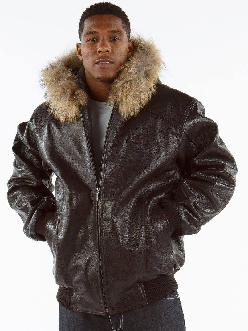 Pelle Pelle Plain Dark Brown Leather Jacket view 1
