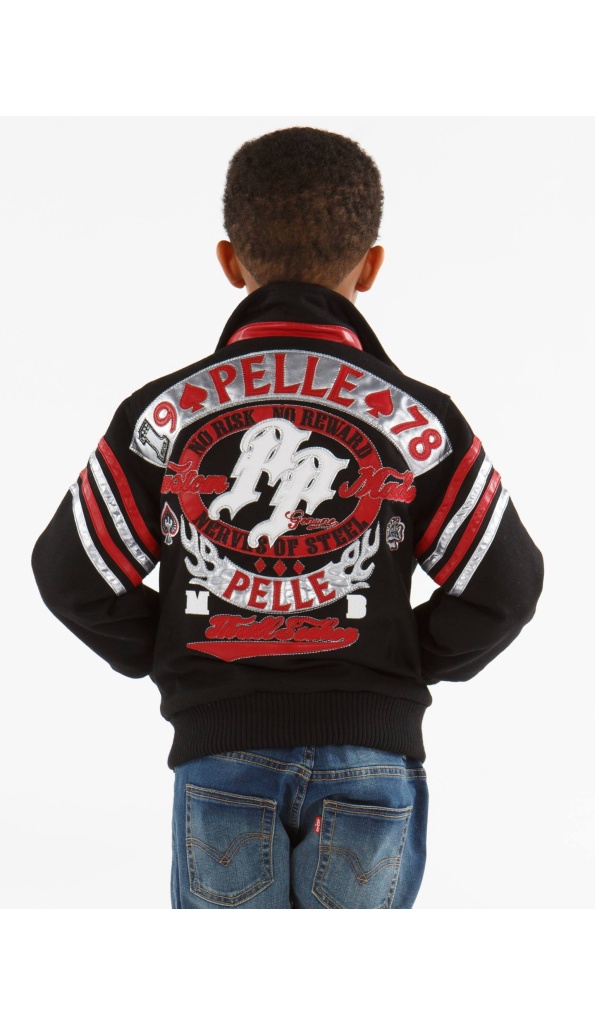 Kids Pelle Pelle No Risk No Reward MB Red Jacket