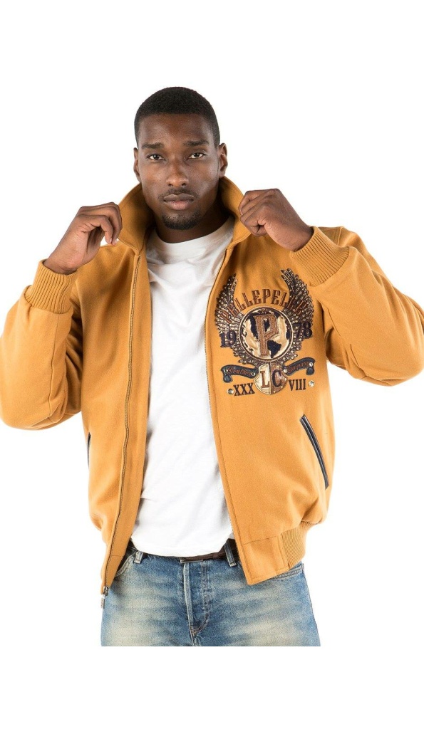 Pelle Pelle Yellow Leather Company Jacket