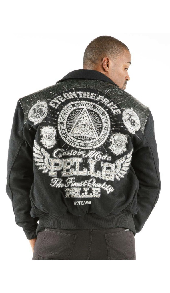 Pelle Pelle Eye On The Prize Black Jacket