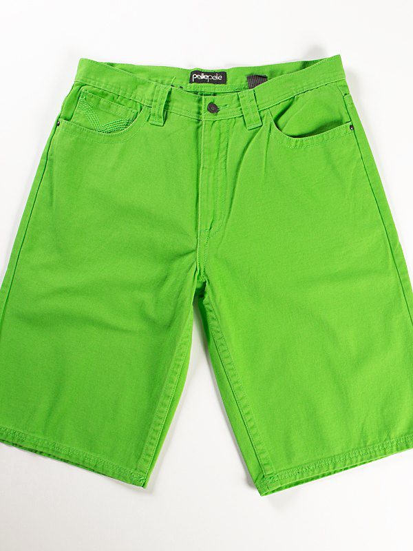 Bold Pelle Pelle Green Jeans Short