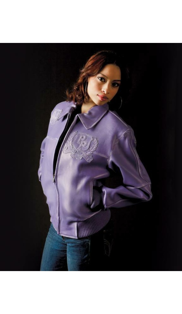 Exclusive Pelle Pelle Purple Leather Jacket