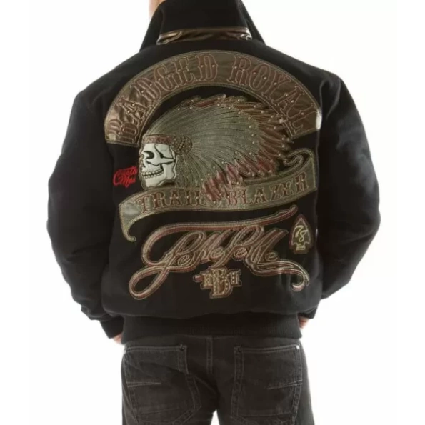 Pelle Pelle Trail Blazer Leather Jacket | Badged Royal view 2