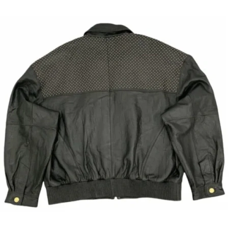 Pelle Pelle Marc Buchanan Gold Stud Jacket view 2