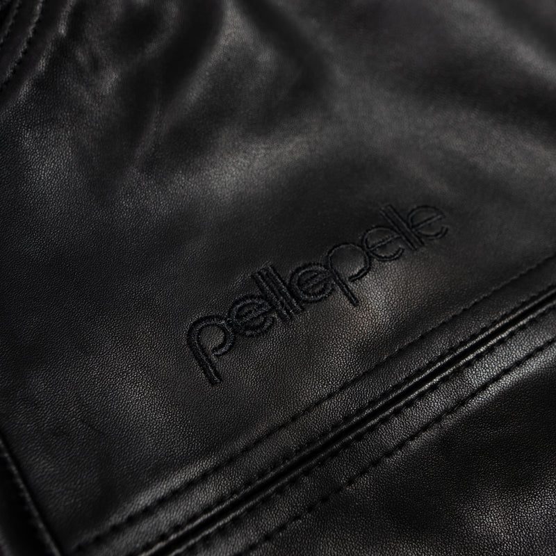 Pelle Pelle Basic Burnish Black Jacket | Men & Women Jacket view 5
