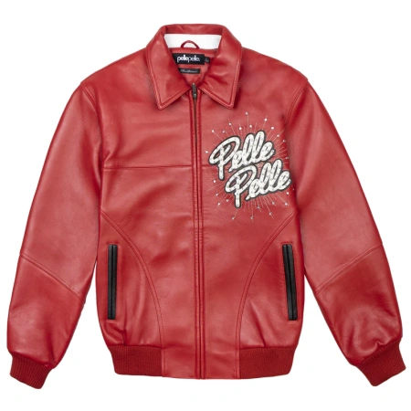 Pelle Pelle Soda Club World Famous Red Jacket