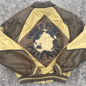 Pelle Pelle World Peace MB Leather Jacket | Men & Women view 2